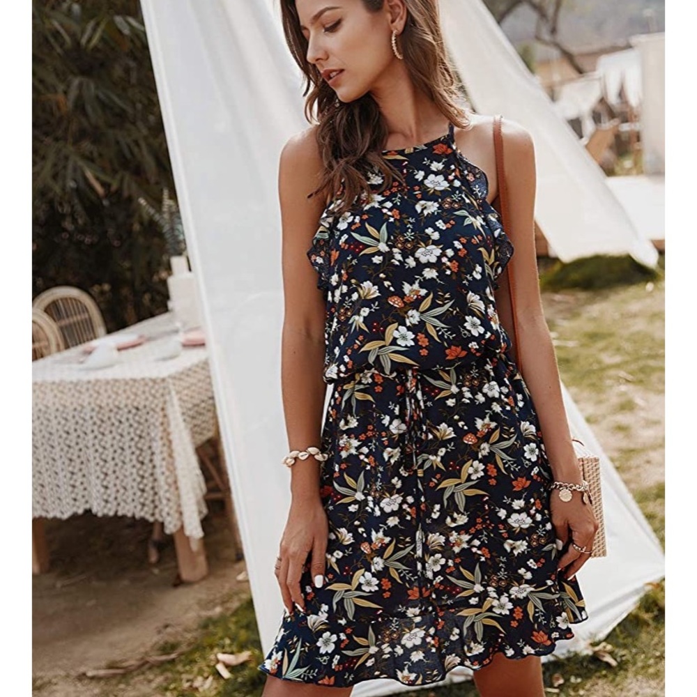 - L Delilah Wear L Boho Floral Dress View 2